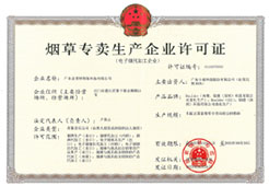 TOBACCO LICENCE